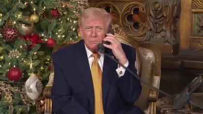 Trump e a tradição do rastreamento do Papai Noel em 2025