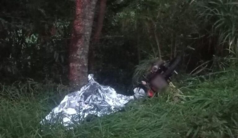 Motociclista de 62 anos falece em acidente na PR-484 em 2025