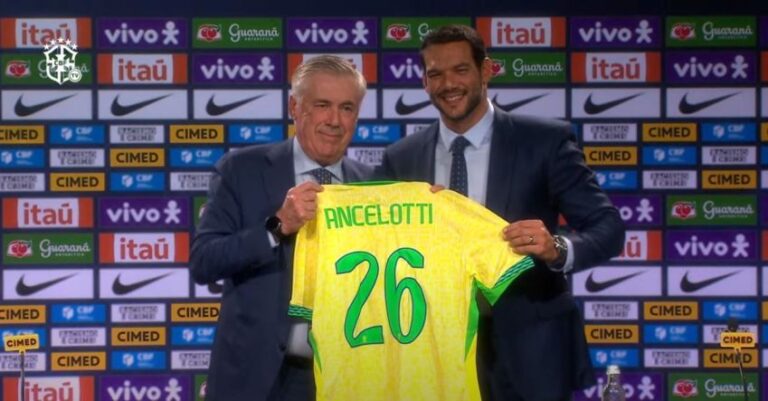 Ancelotti assume Seleção Brasileira: bastidores da negociação