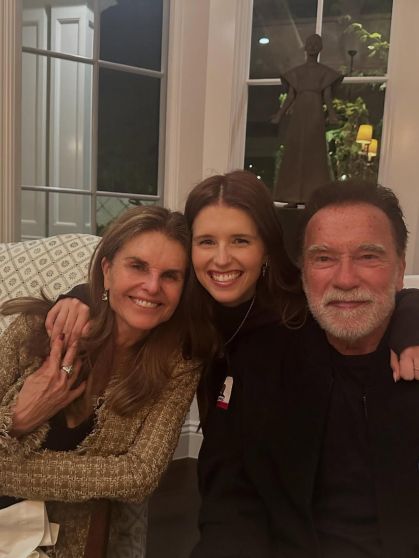 Arnold Schwarzenegger e Maria Shriver: reencontro após escândalo