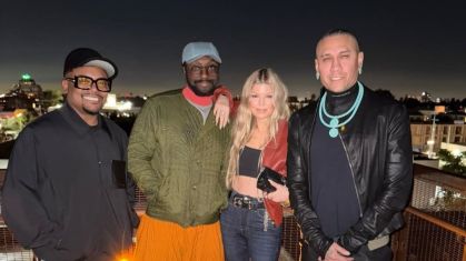 Reencontro emocionante do Black Eyed Peas