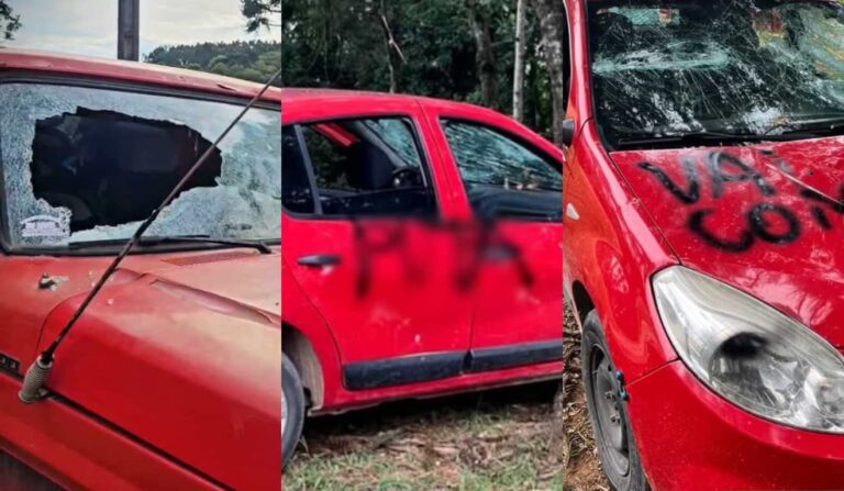 Briga de família em São José dos Pinhais resulta em feridos e destruição de veículos