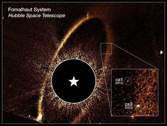 Colisões em Fomalhaut geram "fogos de artifício" astronômicos