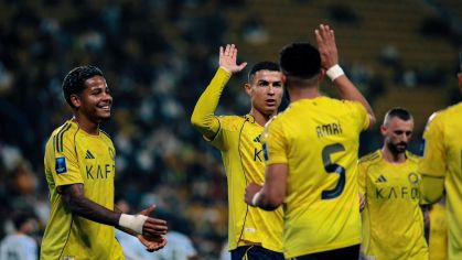 Al Nassr brilha na Champions Asiática; Cristiano Ronaldo sem gols