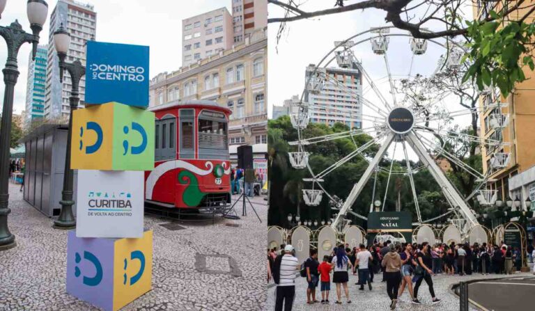 Edição especial de Natal do Domingo no Centro promete diversão em Curitiba