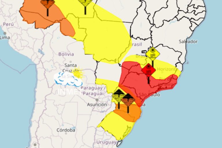 Alerta vermelho do Inmet: ondas de calor afetam várias regiões