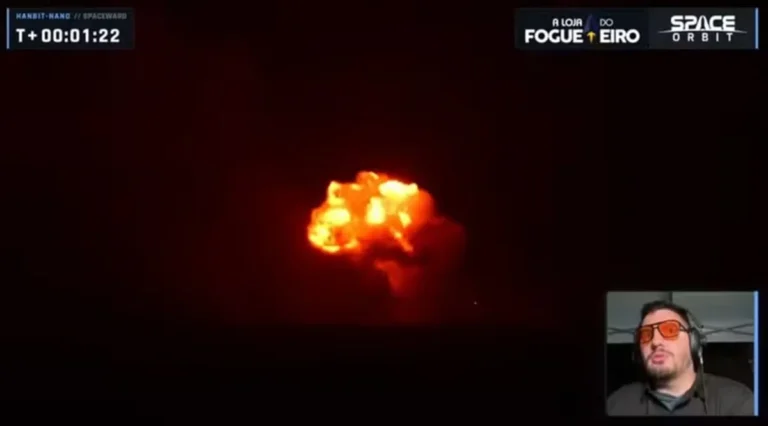 Explosão do foguete HANBIT-Nano em Alcântara: o que ocorreu