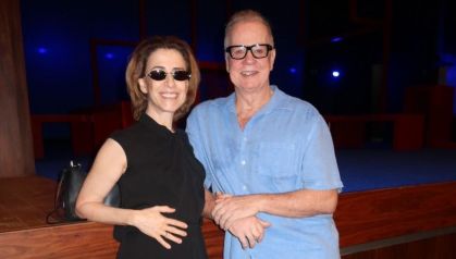Encontro especial entre Luiz Fernando Guimarães e Fernanda Torres
