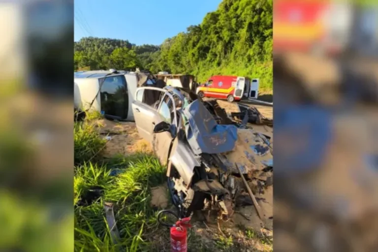 Tragédia na BR-282: duas vidas perdidas em acidente