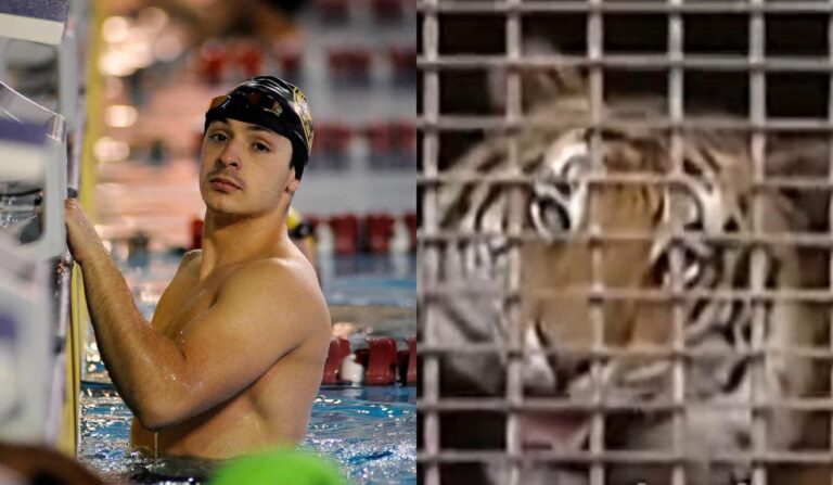 Jovem que perdeu braço em ataque de tigre se destaca no esporte e busca recorde mundial