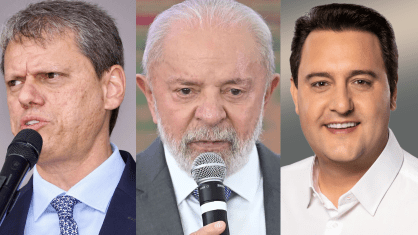 Eleições 2026: Tarcísio, Ratinho e Lula em destaque no Sul