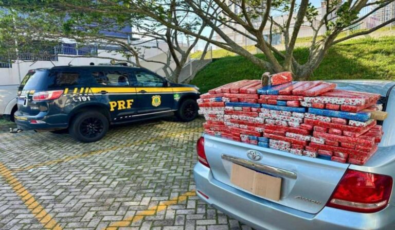 Maconha embrulhada como presente: apreensão no Paraná
