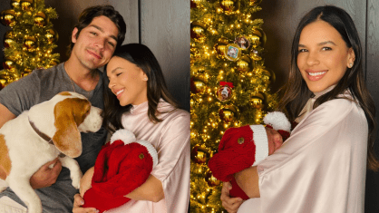 Mariana Rios compartilha momentos emocionantes do parto do filho