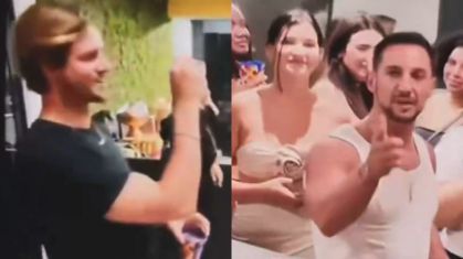 Matheus e Mesquita trocam agressões em festa pós "A Fazenda"