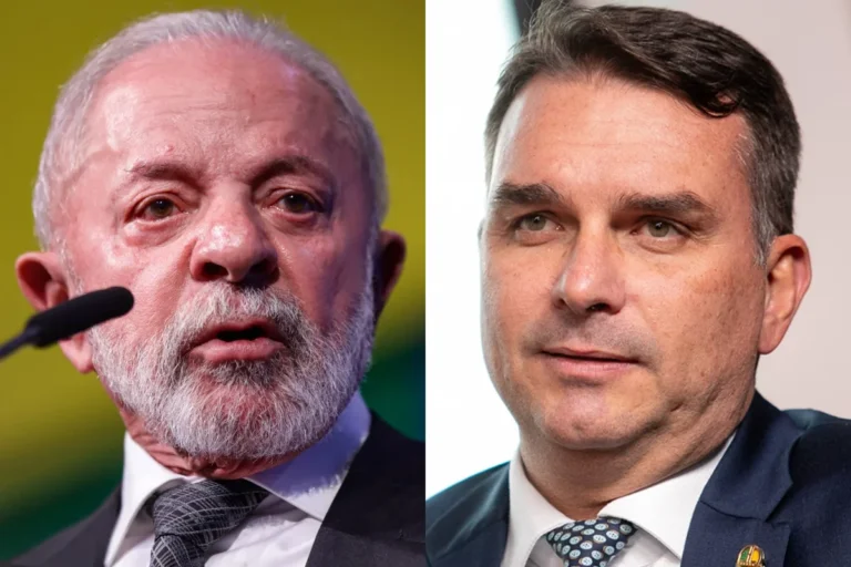 Lula e Flávio Bolsonaro: cenário eleitoral do segundo turno em 2025