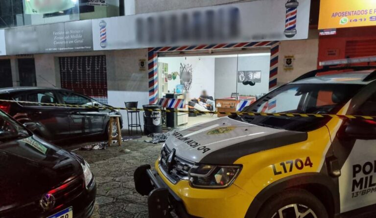 Brutalidade em barbearia: homem ataca mulher durante discussão
