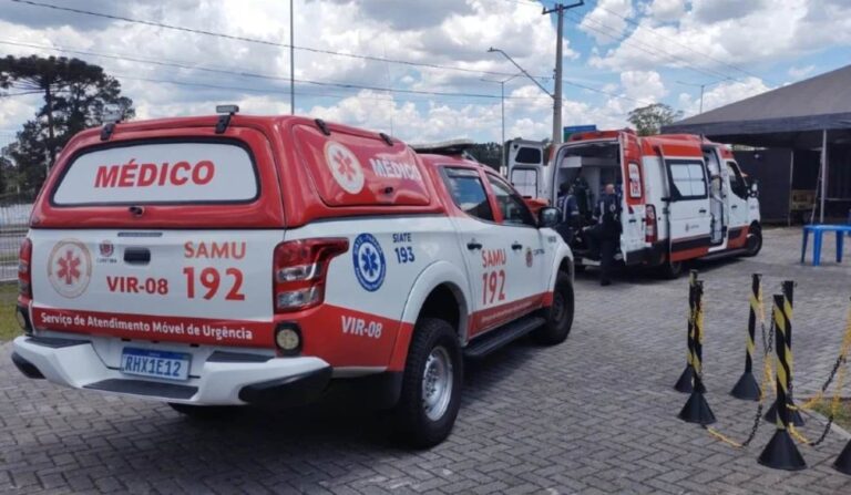 Brutal ataque a segurança terceirizado da Sanepar em Curitiba