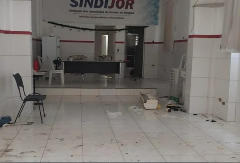 Arrombamento no Sindicato dos Jornalistas de Sergipe
