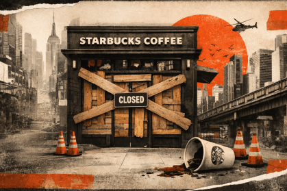 Starbucks Redefine Estratégia de Lojas em Grandes Cidades