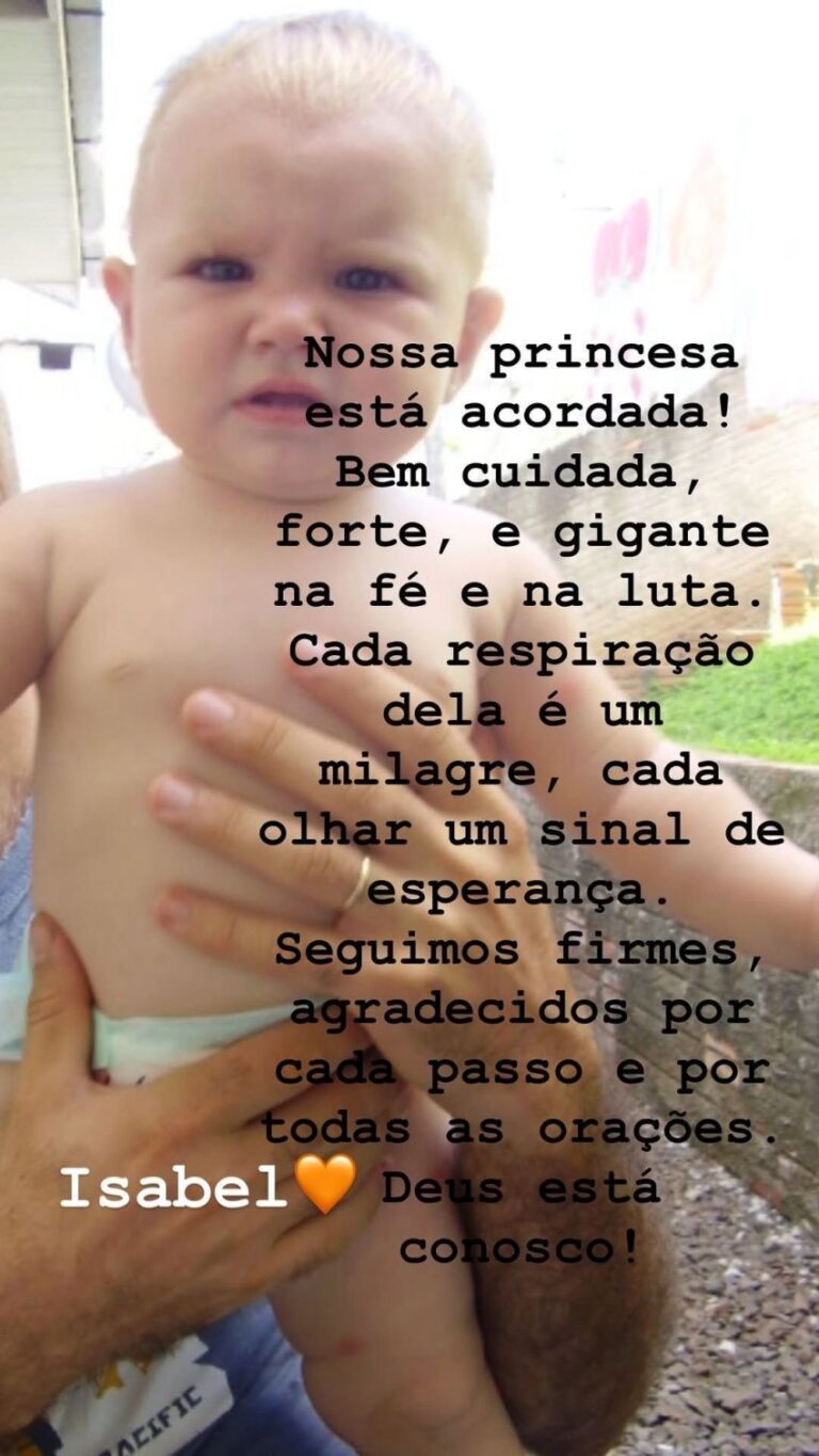 Isabel Veloso emerge do coma após um mês em UTI: esperança renovada