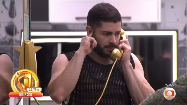 Marcelo atende primeiro Big Fone e envia Aline ao Paredão no BBB 26
