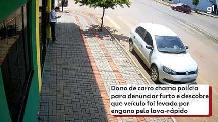 motorista recupera carro levado por engano e elogia serviço do lava-rápido