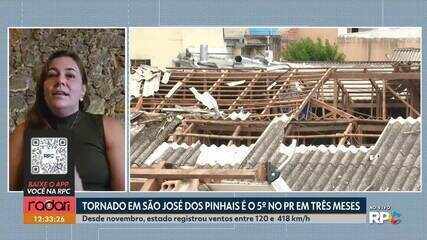 Tornado em são josé dos pinhais reforça sequência de eventos no paraná