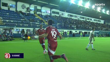 Borré destaca e lidera goleada do Internacional em estreia de Pezzolano
