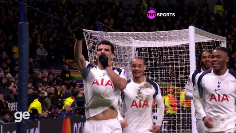 Tottenham vence Borussia Dortmund por 2 a 0 na Liga dos Campeões
