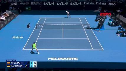 Líderes do ranking Alcaraz e Sabalenka avançam às oitavas do Australian Open