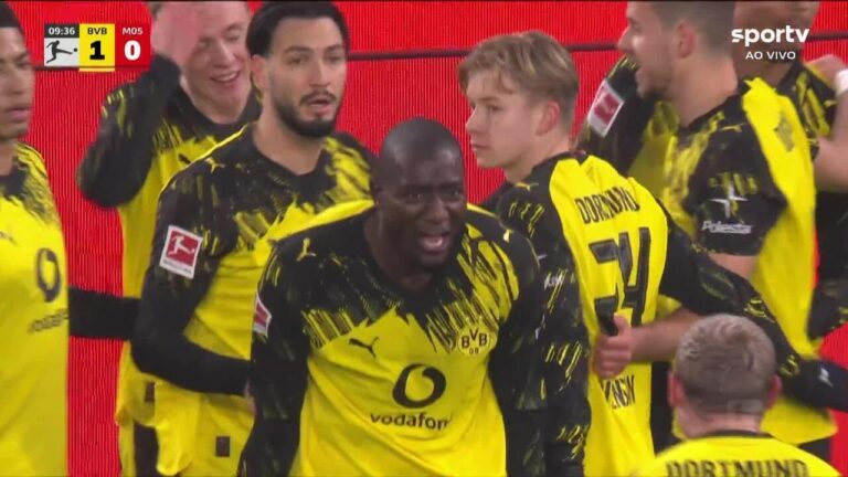 Borussia Dortmund domina Mainz 05 com goleada de 4 a 0 na Bundesliga