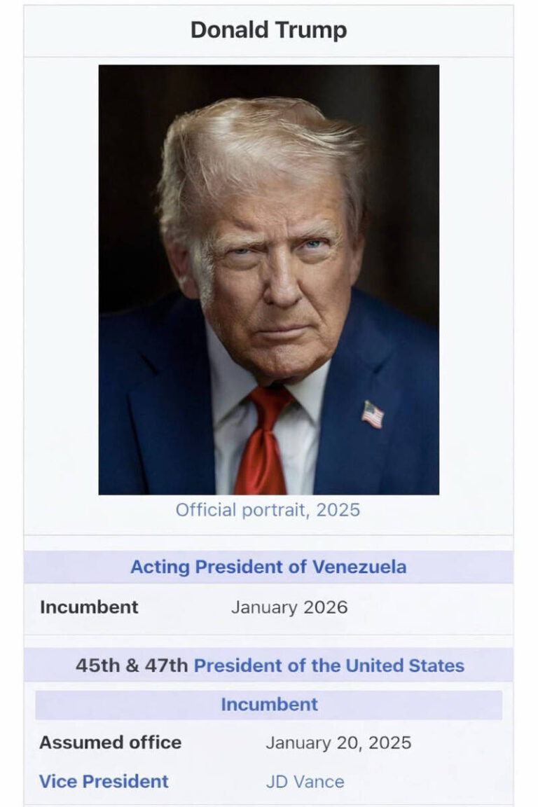 Trump demonstra disposição para diálogo com Delcy e elogia progresso da Venezuela