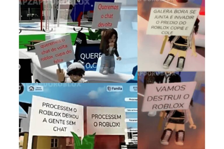 Restrição de chat no Roblox provoca protestos virtuais e críticas a Felca
