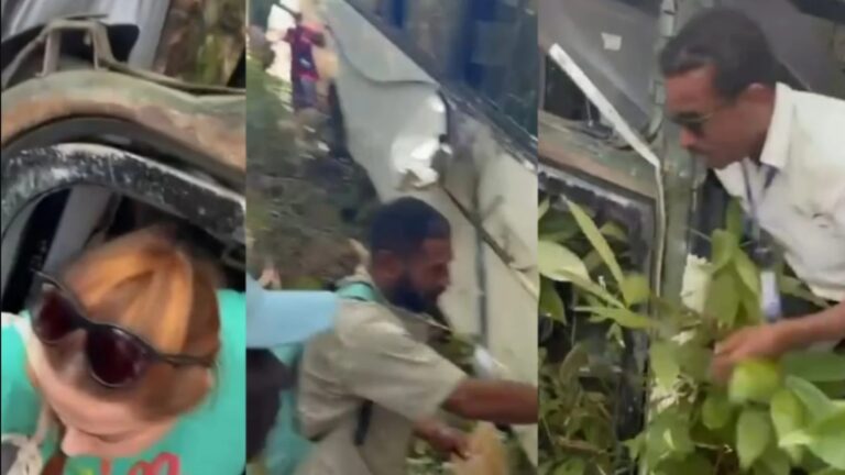 Acidente com ônibus em Trancoso deixa cinco feridos leves