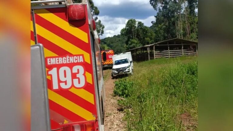 Corpo de mulher é encontrado em rio no interior de SC e mobiliza bombeiros