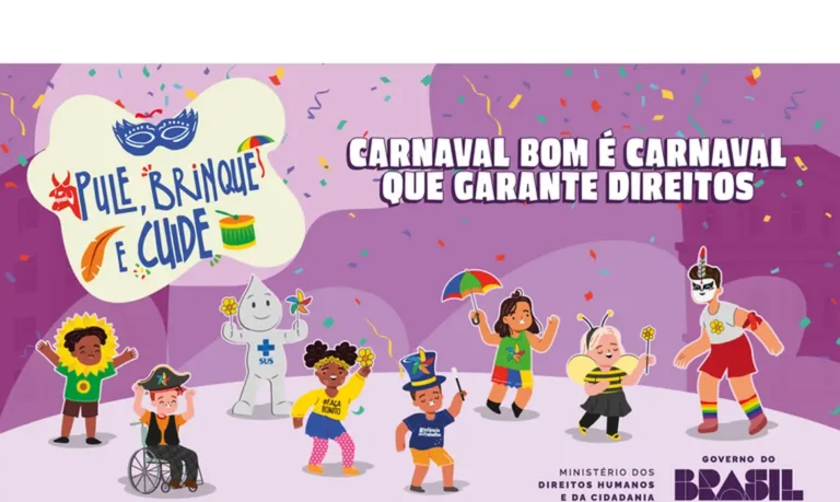 Ministério reforça proteção de crianças e adolescentes durante o Carnaval