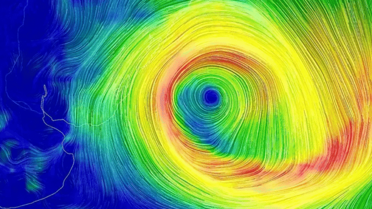 Ciclone extratropical traz ventos fortes e chuvas intensas ao Sul do Brasil