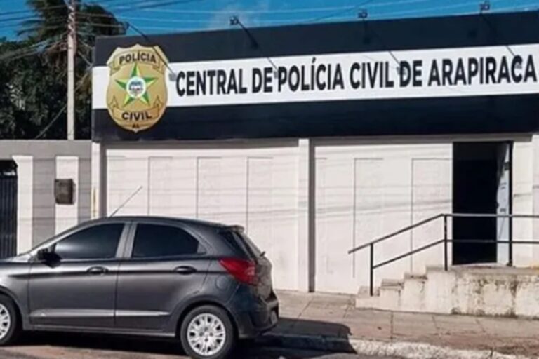 Pai é detido por abandono após dormir na rua com filhos em Arapiraca