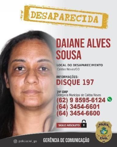 Mulher desaparece após descer ao subsolo de prédio em Caldas Novas