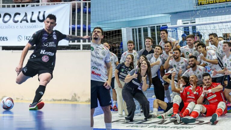 Equipes de Ponta Grossa se mantêm invictas na Série Bronze do Paranaense de Futsal
