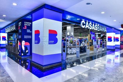 Ações das Casas Bahia avançam 6% após parceria estratégica com Amazon