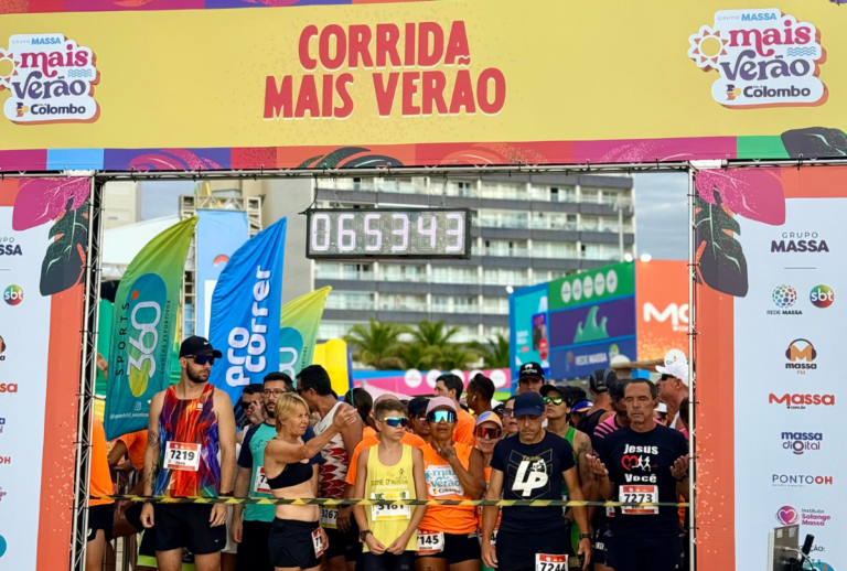Corrida Mais Verão anima Praia Brava de Caiobá com evento esportivo