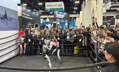 Robôs dominam a feira de tecnologia CES 2026 em Las Vegas