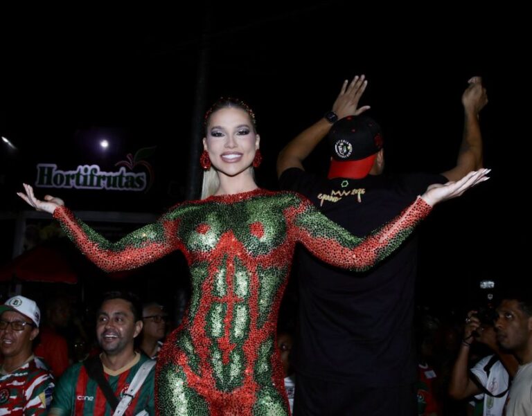 Virginia e Brunna Gonçalves animam ensaio da Grande Rio para o Carnaval 2026