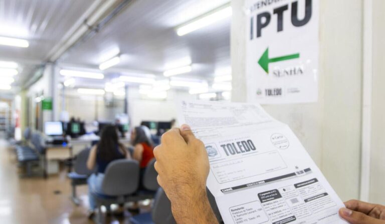 Ip tu 2026 em toledo oferece desconto para pagamento antecipado
