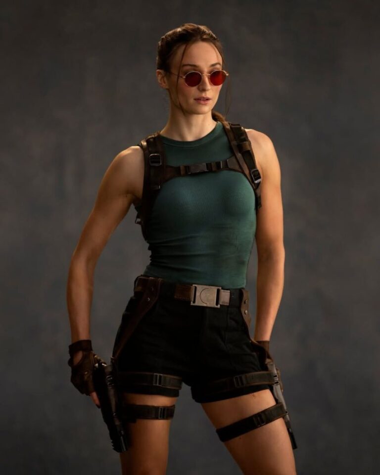 Sophie Turner assume o papel de Lara Croft em nova série Tomb Raider