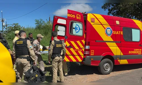 Acidente durante perseguição deixa policial ferido em Apucarana