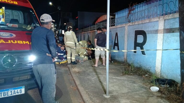 Idoso sofre atropelamento por moto em Ponta Grossa e é salvo por equipes de resgate