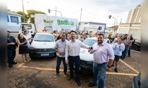 Prefeitura de Apucarana reforça Feira Verde e trânsito com novos veículos