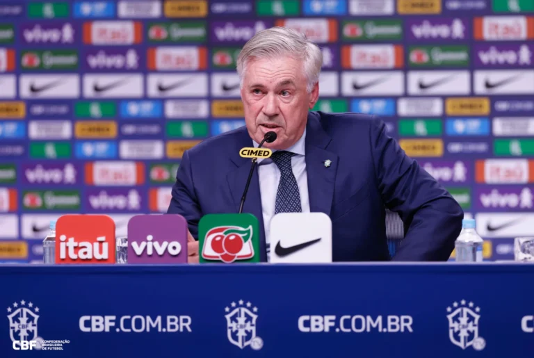 Ancelotti divulga convocados para os últimos amistosos da Seleção Brasileira